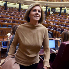 María Dolores de Cospedal en el Congreso. /EFE