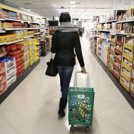 Imagen de archivo del interior de un supermercado | EFE