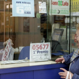 Administración de Lotería. /EFE