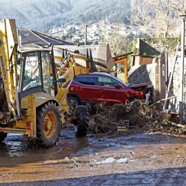 Zona afectada por las inundaciones en Viveiro. / ELISEO TRIGO (EFE)