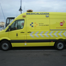 Ambulancia del Servicio de Salud de Canarias. Europa Press