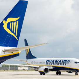 El acuerdo entre Ryanair y Sepla se produce después de las huelgas por parte de pilotos y tripulantes de cabina en varios países europeos - EFE