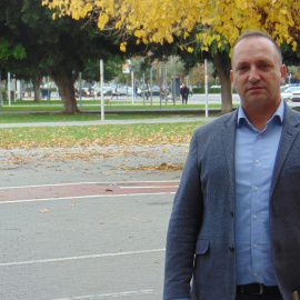 Rubén Martínez Dalmau, precandidat de Podem a la presidència de la Generalitat valenciana. Héctor Serra