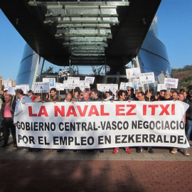 Manifestación de La Naval./Archivo