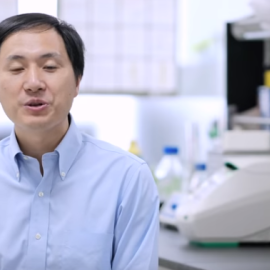 He Jiankui en un vídeo explicativo sobre su logro científico - Youtube