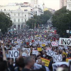 Manifestación 'Rodea el Congreso'.