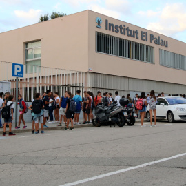 Pla general de l'IES El Palau de Sant Andreu de la Barca, en una imatge d'arxiu