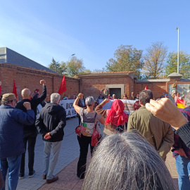 Acto republicano en Cementerio del Este fusilados franquismo