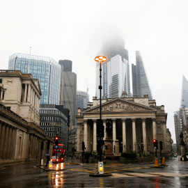 El edificio del Banco de Inglaterra en la City londinense. REUTERS/Henry Nicholls