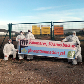 Protesta por la descontaminación. Archivo