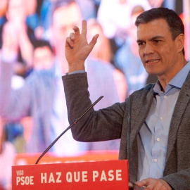 El presidente del Gobierno y candidato por el PSOE a la reelección, Pedro Sánchez. - EFE