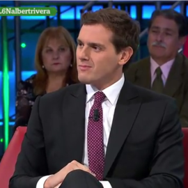 Albert Rivera, durante la entrevista.