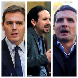 Rivera, Iglesias y Casado han mostrado posiciones diversas sobre el acuerdo alcanzado.