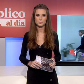 Nùria Martínez en el informativo 'Público al Día' del 25 de abril de 2019.