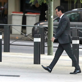 El juez de la Audiencia Nacional Fernando Andreu, a su llegada a la Audiencia Nacional.EFE/Chema Moya