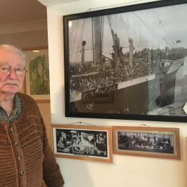 Herminio Martínez, refugiado español de la Guerra civil en Londres