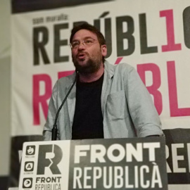 Albano Dante Fachin durant el míting central del Front Republicà. FRONT REPUBLICÀ