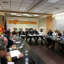 Reunión de la Eejcutiva del PAR. E.P.