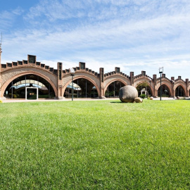 Vista de las bodegas de Codorniu. E.P.