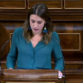 Irene Montero, sobre las enmiendas de PP y Vox contra la Ley trans: "Somos más lo que queremos derechos para todes""