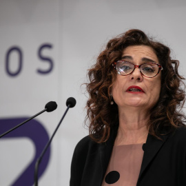 María Jesús Montero, ministra de Hacienda