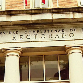 Fachada del Rectorado de la UCM