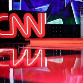 El logo de la CNN, en una imagen de archivo. / AFP