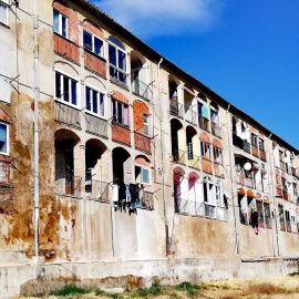 La colònia de Cal Pons, a Puig-reig. ANDER ZURIMENDI.