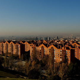 Vista general de la polución ambiental en Madrid.- AYUNTAMIENTO DE MADRID