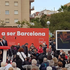 Acte del PSC en homenatge al difunt Alfredo Pérez Rubalcaba. Cèlia Muns