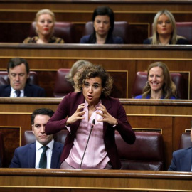 La portavoz del PP en el Congreso, Dolors Montserrat. - EFE