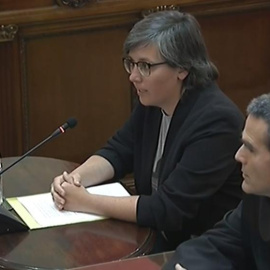 Mireia Boya (CUP) declara como testigo en el juicio por el procés en el Tribunal Supremo. / Europa Press