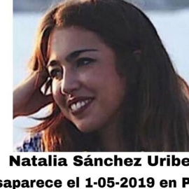 Natalia Sánchez Uribe, la joven desaparecida en París. / SOS DESAPARECIDOS