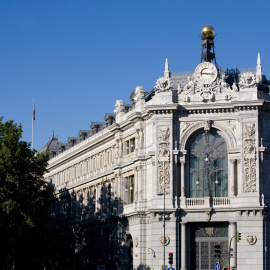 Edificio del Banco de España en Madrid.