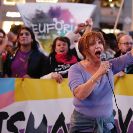 22/10/2022 manifestación para la aprobación de la Ley Trans Madrid