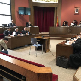 El juicio en la Audiencia de Barcelona contra el exprofesor del Colegio Maristes Sants, Joaquín Benítez, por abusos sexuales a menores. / EUROPA PRESS