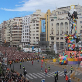 Las Fallas de València de 2019./Europa Press