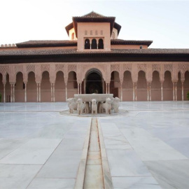 Patio de los Leones de la Alhambra. EUROPA PRESS