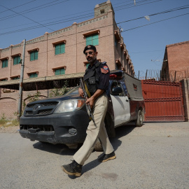 Un agente de la Policía de Pakistán. Foto de archivo.