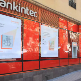 Imagen de archivo de una sucursal de Bankinter en Madrid. EFE/Fernando Alvarado