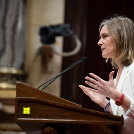 30/4/2024 La líder de los comuns en el Parlament, Jéssica Albiach, en Barcelona, Catalunya, a 13 de marzo de 2024.