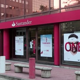 El Banco Santander gana 2.852 millones hasta marzo, un 11% más, por mayores ingresos