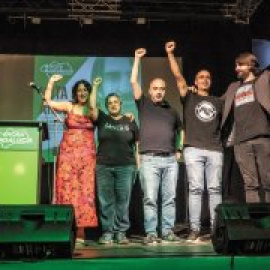 La candidatura Ahora Andalucía presenta a Barcelona la proposta per les europees