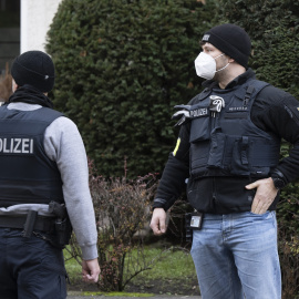 Policías alemanes durante una operación. Imagen de Archivo