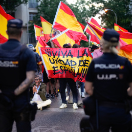 Manifestación en Ferraz