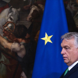 24 de junio de 2024. Víktor Orbán en una conferencia junto al primer ministro italiano el pasado 24 de junio en Roma.