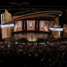 El actor Jimmy Kimmel, durante su intervención en la apertura de la ceremonia de los 95 Premios Oscar, en Hollywood. REUTERS/Carlos Barria