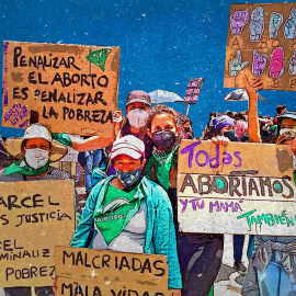 El colectivo feminista y antipenitenciario Mujeres de Frente, nacido en 2004 en la cárcel Inca de Quito (Ecuador).