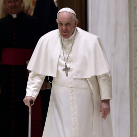 El papa Francisco durante una audiencia en el Vaticano, a 8 de febrero de 2023.