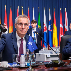 El secretario general de la OTAN, Jens Stoltenberg, abre uno de los últimos consejos del organismo, a 30 de noviembre de 2022.